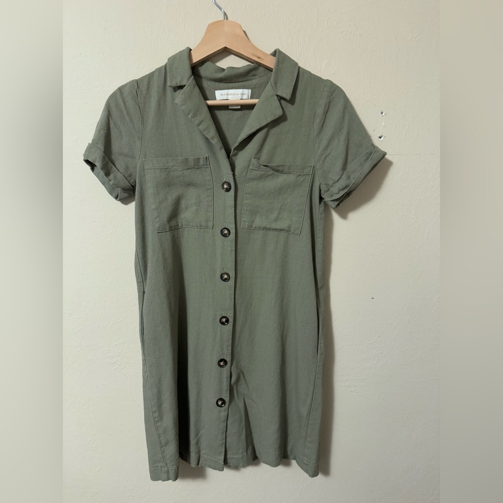 monteau button down dress Size XS